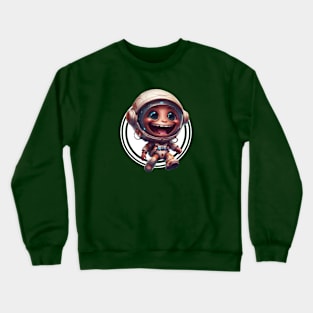 Young Offworld Astronaut Explorer Crewneck Sweatshirt